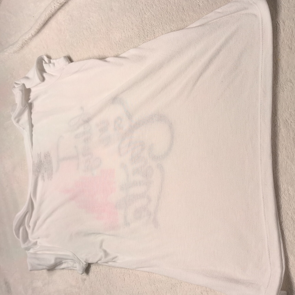 Disney women's tee "I belong in a Castle" Princess Fitted graphic Tee XL 14/16 - Picture 8 of 10